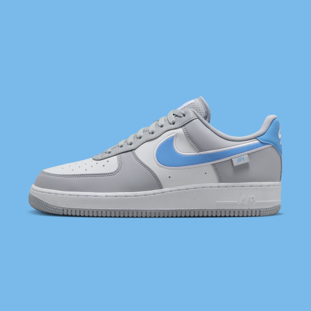 Nike Air Force 1 "Wolf Grey/University Blue"