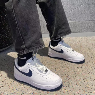 Nike Air Force  1 "White Midnight Navy"