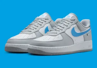 Nike Air Force 1 "Wolf Grey/University Blue"